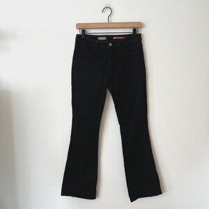 Pilcro the Icon Flare Black Jeans Women's Size 26
